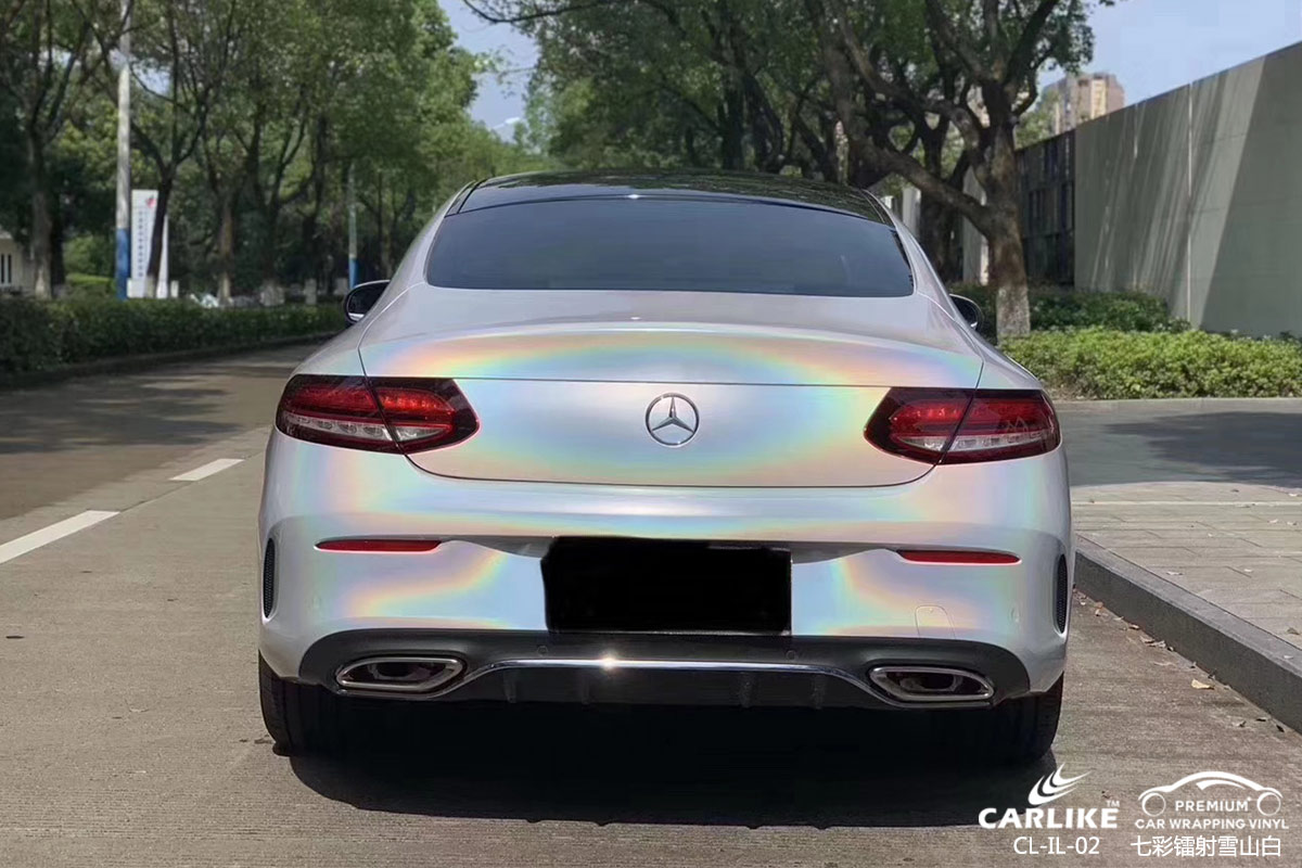 CARLIKE卡莱克™CL-EM-01凯迪拉克电光绸缎黑车身贴膜