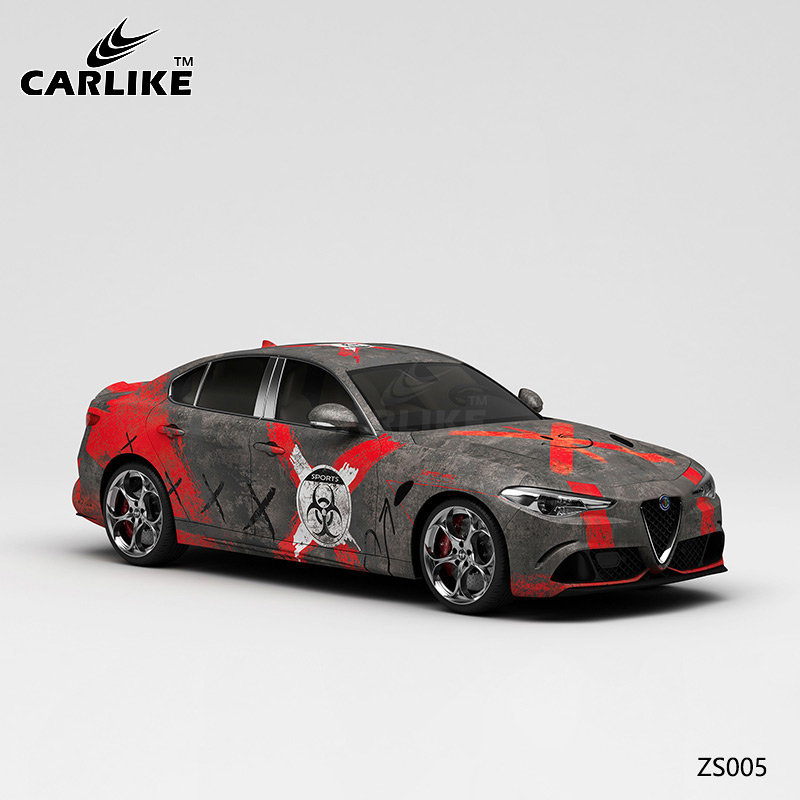 CARLIKE卡莱克™CL-ZS-005阿尔法生化危机红色警戒车身改色