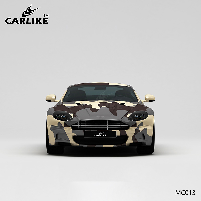 CARLIKE卡莱克™CL-MC-013阿斯顿马丁沙漠迷彩汽车改色