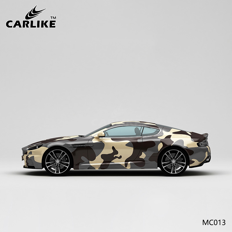 CARLIKE卡莱克™CL-MC-013阿斯顿马丁沙漠迷彩汽车改色