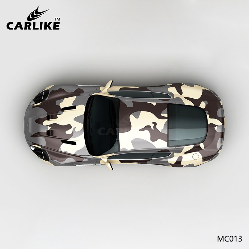 CARLIKE卡莱克™CL-MC-013阿斯顿马丁沙漠迷彩汽车改色