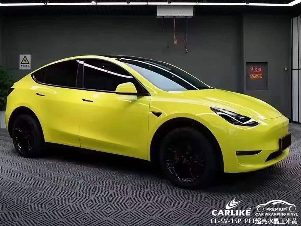 CARLIKE卡莱克™CL-LM-13奥迪液态金属牛油果绿汽车贴膜