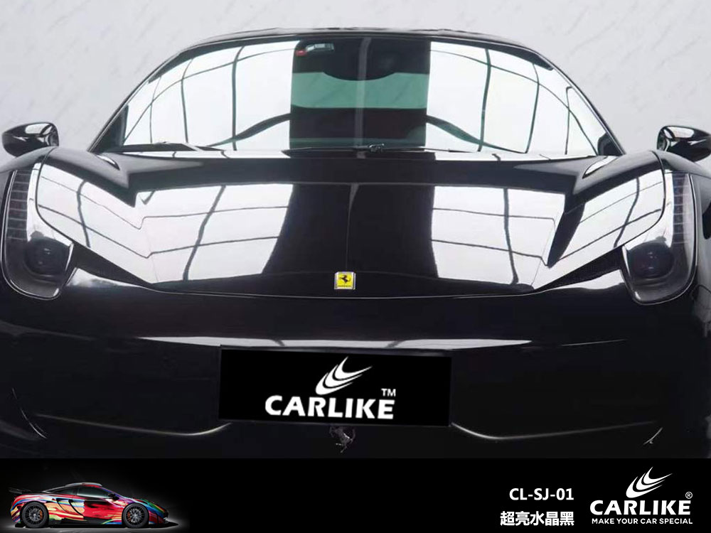 CARLIKE卡莱克™CL- SJ-01保时捷超亮水晶黑车身改色